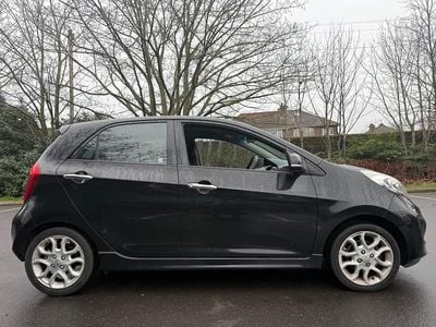 Used Kia Picanto 84 HP (61 kW) 2012 Black Hatchback
