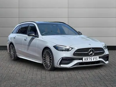 Used Mercedes C220 AMG Line Premium Plus 217 HP (159 kW) 2025 Grey Estate
