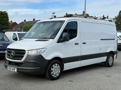 Used Mercedes Sprinter 2021 White Van