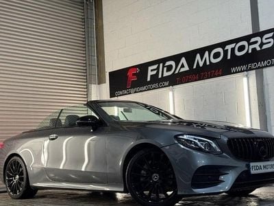 Used Mercedes E220 AMG line 194 HP (142 kW) 2019 Grey Cabriolet