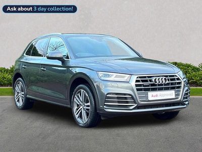 Grey Used 2018 Audi Q5 S-Line SUV | £23,123 (Fair price)