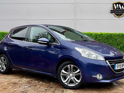Blue Used 2015 Peugeot 208 Allure Hatchback | £2,290 (Fair price)