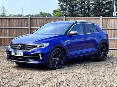 Used VW T-Roc R 300 HP (220 kW) 2019 Blue SUV