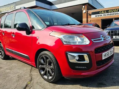 Used Citroën C3 Picasso Platinum 2017 Red MPV