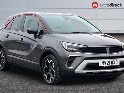 Used Vauxhall Crossland SRi 131 HP (96 kW) 2021 Grey SUV