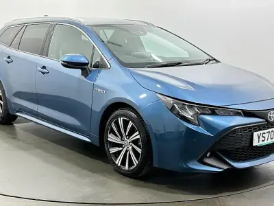 Gebraucht Toyota Corolla Design 122 PS (89 kW) 2021 Blau Kombi