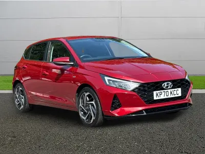 Used Hyundai i20 Premium 2020 Red Hatchback