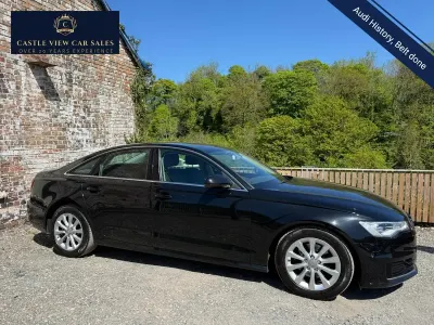 Used Audi A6 Advanced 190 HP (139 kW) 2016 Black Sedan