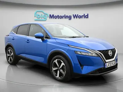 Used Nissan Qashqai N-Connecta 158 HP (116 kW) 2022 Blue SUV