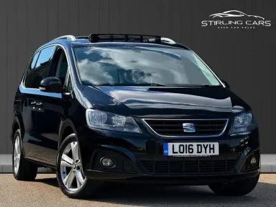 Used Seat Alhambra Ecomotive 150 HP (110 kW) 2016 Black MPV