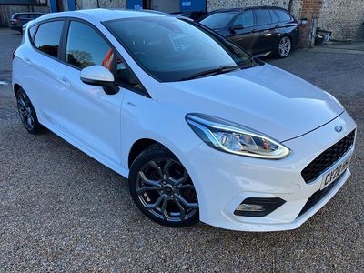 Used Ford Fiesta ST-Line 100 HP (73 kW) 2020 White Hatchback