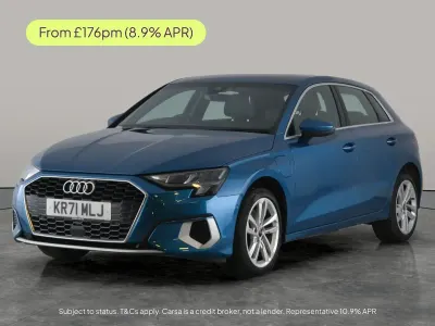 Begagnad Audi A3 e-tron Comfort 2021 Blå Halvkombi