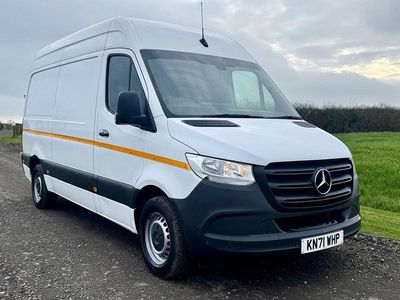 Begagnad Mercedes Sprinter Progressive 2021 Vit Van