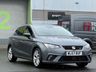 Begagnad Seat Ibiza FR 150 HK (110 kW) 2018 Grå Halvkombi