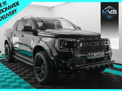 Ny Ford Ranger Wildtrack 205 HK (150 kW) 2026 Svart Pickup