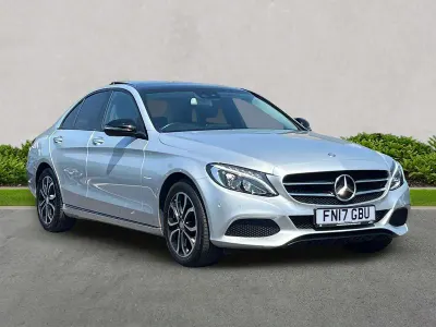 Used Mercedes C200 Premium Plus 2017 Silver Sedan