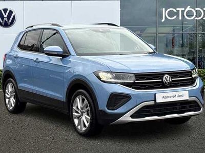 Blue Used 2024 VW T-Cross Match SUV | £18,754 (Fair price)
