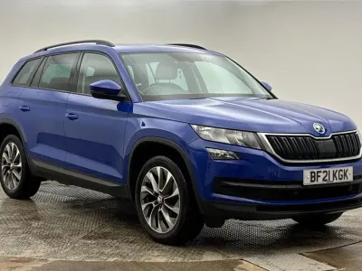 Usado Skoda Kodiaq SE Drive 2021 Azul SUV