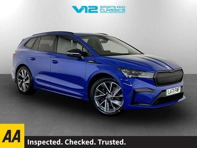 Used Skoda Enyaq iV SportLine 150 kW (204 HP) 2022 Blue SUV