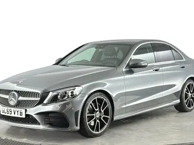 Used Mercedes C220 AMG Line Premium 194 HP (142 kW) 2019 Grey Sedan