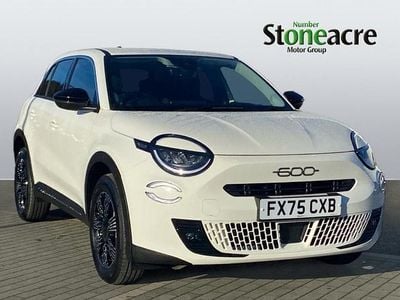 White New 2025 Fiat 600 S Hatchback | £20,000