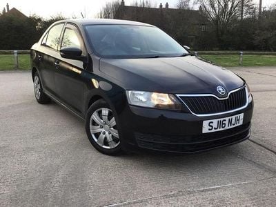 Used Skoda Rapid 115 HP (84 kW) 2016 Black Hatchback