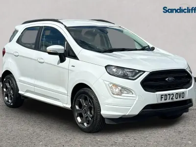 Used Ford Ecosport ST-Line 125 HP (91 kW) 2022 Frozen white (premium paint) SUV