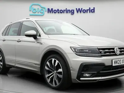 Used VW Tiguan R-line 150 HP (110 kW) 2020 Silver SUV