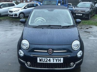 Blue Used 2024 Fiat 500C S Cabriolet | £13,495 (A bit pricey)