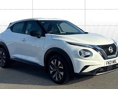 Used Nissan Juke Acenta 114 HP (83 kW) 2021 White SUV