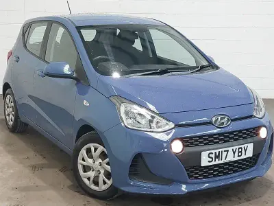 Used Hyundai i10 SE 66 HP (48 kW) 2017 Blue Hatchback