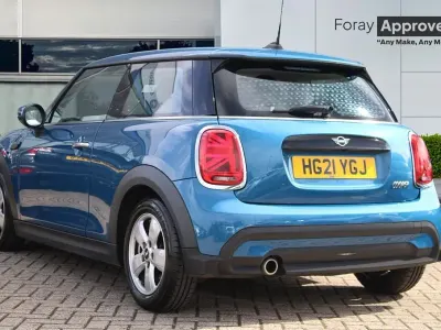 Used Mini Cooper Classic 2021 Blue Hatchback