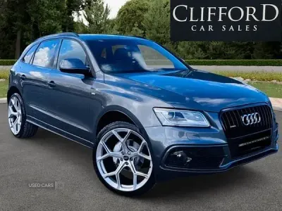 Begagnad Audi Q5 S-line plus 190 HK (139 kW) 2016 Grå SUV