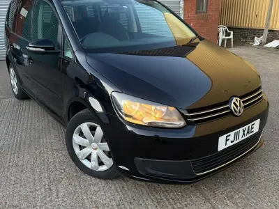 Used VW Touran 150 HP (110 kW) 2011 Black MPV