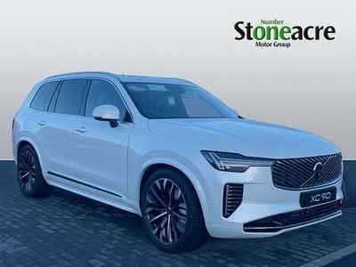White New 2025 Volvo XC90 Ultra SUV | £64,482