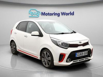 Used Kia Picanto GT-Line S 83 HP (61 kW) 2019 White Hatchback