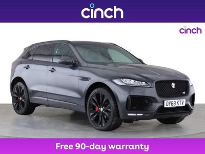 Grey Used 2018 Jaguar F-Pace S SUV | £18,999 (Fair price)