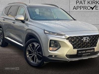 Silver Used 2019 Hyundai Santa Fe Premium SE SUV | £19,995 (Expensive)