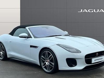 White Used 2017 Jaguar F-Type R-Dynamic Cabriolet | £28,659 (Fair price)