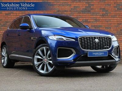 Second-hand Jaguar F-Pace R-Dynamic 300 CP (220 kW) 2021 Albastru SUV
