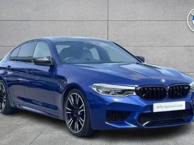 Used BMW M5 Competition Edition 625 HP (459 kW) 2020 Blue Sedan