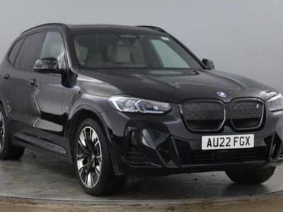 Black Used 2022 BMW iX3 M Sport SUV | £29,485 (Fair price)
