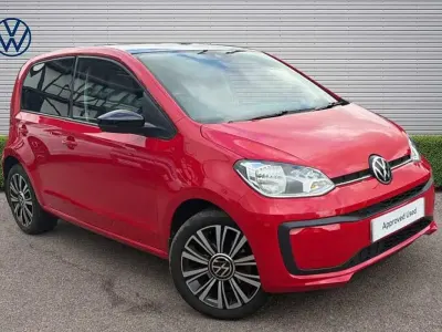 Used VW up! Black Edition 65 HP (47 kW) 2022 Red Hatchback