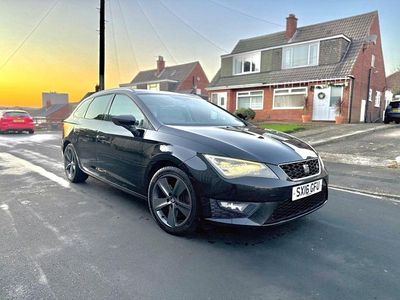 Black Used 2016 Seat Leon FR Estate | £5,750 (Fair price)