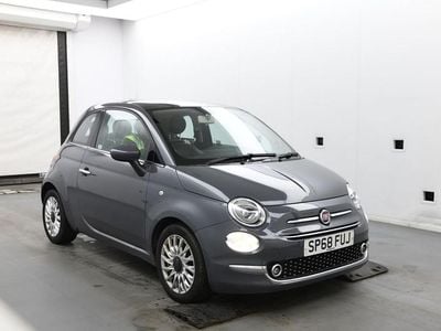 Used Fiat 500 Lounge 69 HP (50 kW) 2018 Grey Hatchback