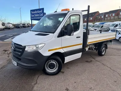Begagnad Mercedes Sprinter 143 HK (105 kW) 2019 Vit Van