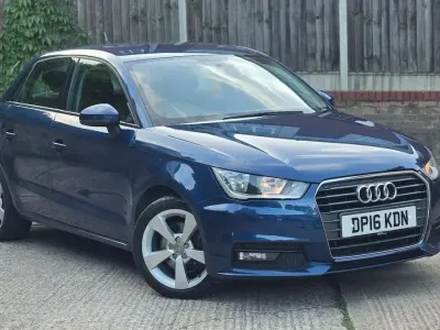 Used Audi A1 Sport 116 HP (85 kW) 2016 Blue Hatchback