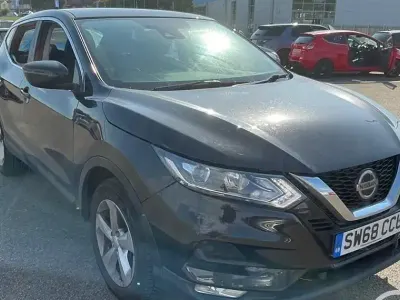 Used Nissan Qashqai Acenta Premium 115 HP (84 kW) 2018 Black SUV