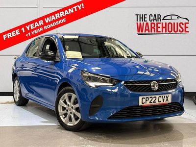 Used Vauxhall Corsa Edition 75 HP (55 kW) 2022 Blue Hatchback