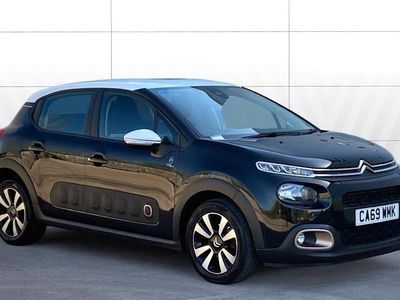 Begagnad Citroën C3 Origins 83 HK (61 kW) 2020 Svart Halvkombi